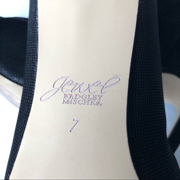 𝅺Badgley Mischka Stiletto Boots Jewel Ronny Shimmer Pointed Toe Evening Sock - Picture 11 of 11